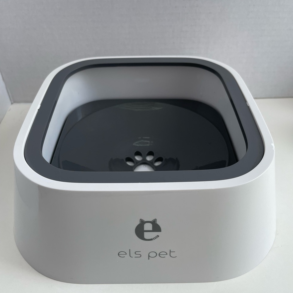 ELS PET | Dog Bowl | No spill pet water bowl | Slow water feeder